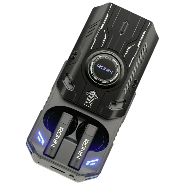 Ronin%20Dominator%20Earbuds%20R-7035%20Gaming%20Earbuds%E2%80%93%20Software%20Based%20Sound,%20Smart%20Touch%20Controls%20&%20Up%20to%2050H%20Playtime%20with%20ASAP%20Fast%20Charging,Ultra-Low%2050ms%20Latency%20(Silver,%20Black),%20%201%20Year%20Brand%20Warranty%20-%20Image%204