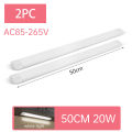 Super Bright 20W Led Tube Light Lamp Celling Light Energy saving 50cm Tri-Proof Tube 3000K 6500K. 