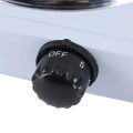 Cooking Electric Stove 1000W Easy to Clean Hot Plate Heats Up in Just Two Minutes Automatic Controls. 