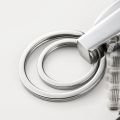 For Fiat panda Car trinket Car accessories Key Keyring Metal Car Leather Key Ring Keychain For Fiat panda. 