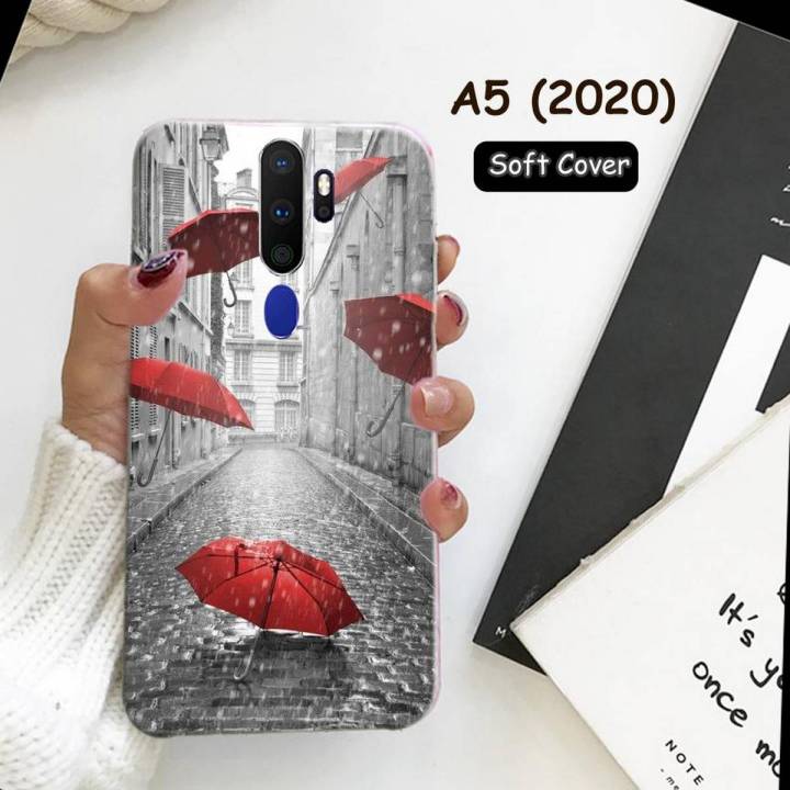 Oppo A5 2020 Back Cover Case - Rain Soft Cover