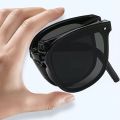 The Glass Gallery 101% Pure Imported Quality Folding Sunglasses for Men and women. HD Day and Night Vision folding Sunglasses. 