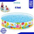 INTEX Swimming Pool Non-Inflatable Swimming Pool for kids - SIZE (4FT - 5FT - 6FT - 8FT. 
