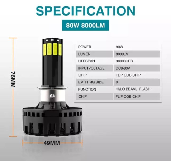 NF%20MART%20-%20%20Bike%20Led%20Headlight%20Bulb%20M8%20Headlight%20Lamp%20High%20Low%208000LM%20Beam%20for%20Motorcycle%20Universal%20-%20Image%203
