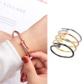 Beautiful Elegant Trendy Shiny Branded Love Nail Bracelet Bangle Kara For Women Girls Fashion Jewelry. 