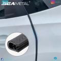 5 Meters Universal Car Door Edge Guard Scratch Strip Protector Rubber Sealing Trim Molding Car Styling For All Cars-Black. 