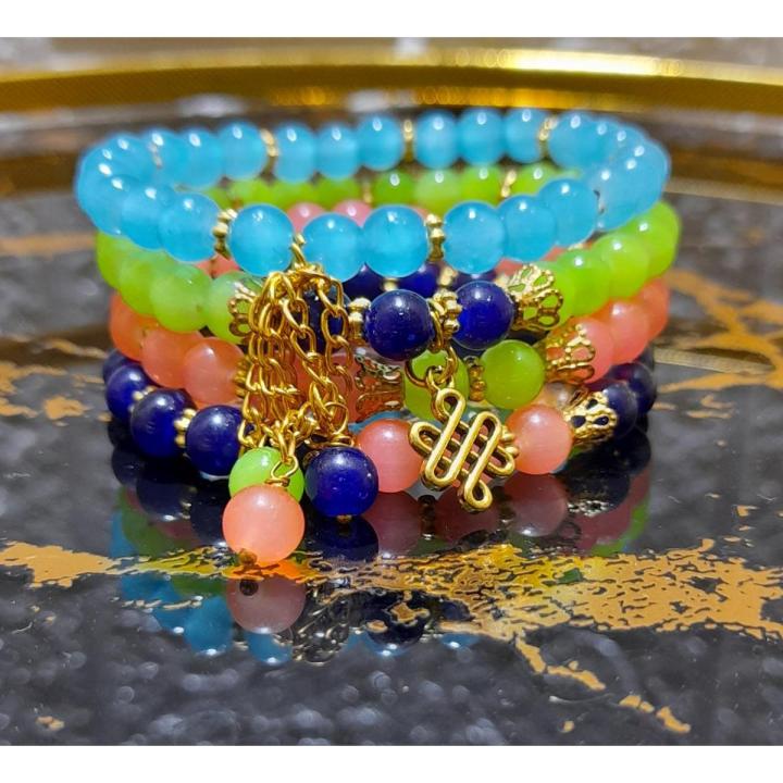 Young & Forever Rakhi Gift Friendship Day Gifts Special Bohemian Boho Gypsy Multistrand