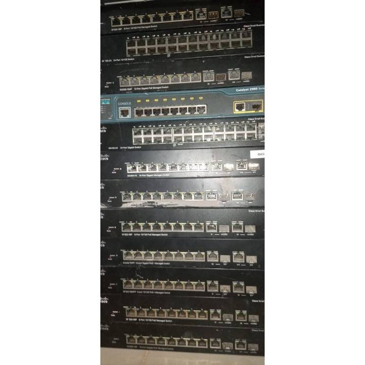 CISCO Switch POE / 8 Ports POE / 24 Ports POE / 48 Ports POE