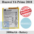 Huawei Y6 Prime 2018 Battery HB366481ECW Replacement Premium Quality 3000mAh For Huawei Y6 Prime 2018. 