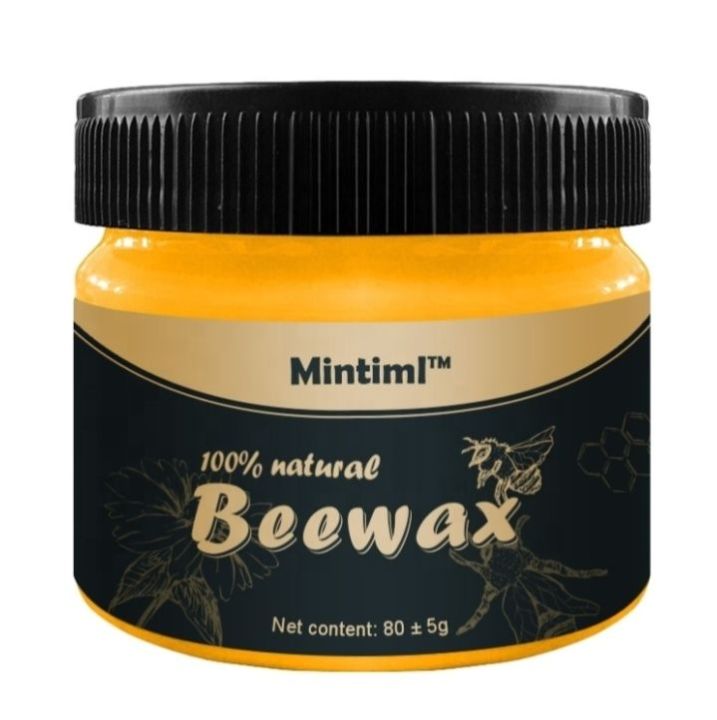Beewax Furniture Polish – Natural Wood Seasoning Beeswax for Furniture Care (85g)