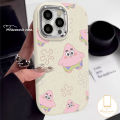 Cartoon Cute Patrick Star SpongeBob Case for Realme C53 C15 C55 C21Y C20 C51 C25 C25Y Note 50 C33 C35 C20A C30 C12 C11 C25s 8i 5 6i 5i 5s Narzo 50 N53 Plating Metal Lens Case. 