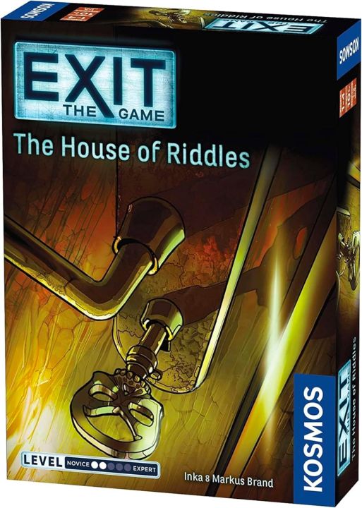 Exit The House of Riddles | Exit: The Game - Best Quality Board Game| Family-Friendly, Card-Based At-Home Escape Room Experience for 1 To 4...