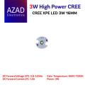 Cree XPE R3 3W LED Emitter Diode White 6500K for Spot Light & Flashlight. 
