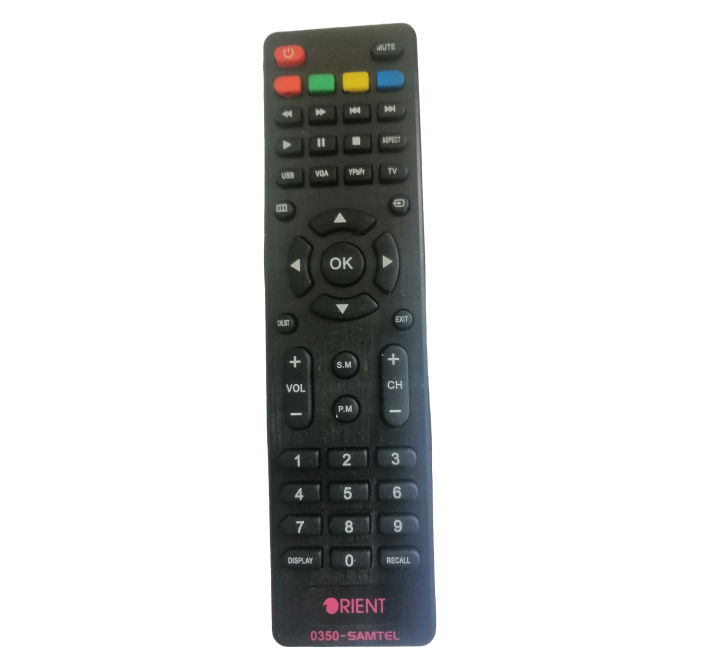 Orient & Samtel Remote Led&Lcd 0350 - Samtel & Orient Remote control For LED TV & LCD TV