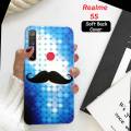 Realme_5S Pouch Case - Mustche Soft Back Cover Case. 