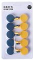 Pack of 10 - Adhesive Suction Cup Hooks, stick hook Heavy Duty Sticky Wall & Ceiling & Door Nail Free Clear Hook for Bathroom and Kitchen No Scratch Waterproof and Oilproof Sticker. 