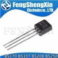 10PCS BS170 TO-92 TO92 BS107 BS107A BS250 BS208 triode transistor MOSFET. 