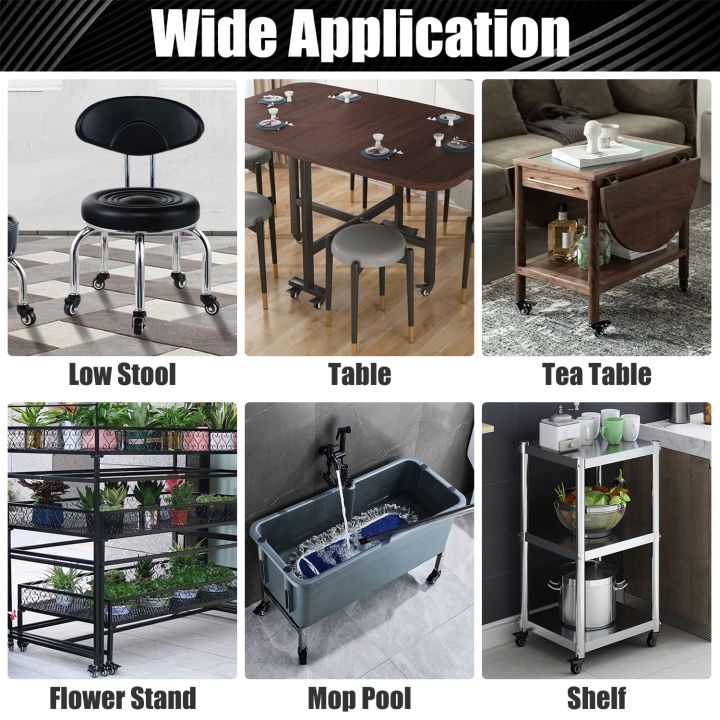Stem%20Casters%202",%20Bolt%20M12xL25mm,%20Heavy%20Duty%20Swivel%20Stem%20Casters%20with%20Brake%20Lock%20PU%20Foam%20Quite%20Mute%20No%20Noise%20Castors%20Wheels%20Double%20Bearings%20-%20Image%205