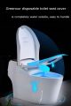 30 pcs Disposable Toilet Seat Covers ll Thick Flushable Toilet Seat Covers Disposable for Portable Travel Public Restrooms. 