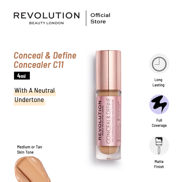 Makeup Revolution London - Conceal and Define Concealer C11
