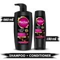 Meclay London Lustrous Shine Shampoo 660ml + Conditioner 180ml Pair. 