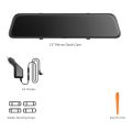 Like A New 4K 12" Mirror Dash Cam - Vantop H612T Front & Rear View Dual Dash Camera, IPS Touch Screen, Voice Control Cars Mirror Camera W/Night Vision Parking Monitor. 