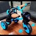 Tricycle With Baby Carriage 3” High Carbon Steel Made 2-6 Years Old. 