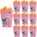 12pcs/lot Disney Lilo Stitch Popcorn Box Snack Boxes Kids Birthday Party Decoration Boys Girls Baby Shower Decorations Supplies. 