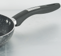 Non-Stick Marble Coated Frying Pan black 22 cm king cook export Qality. 