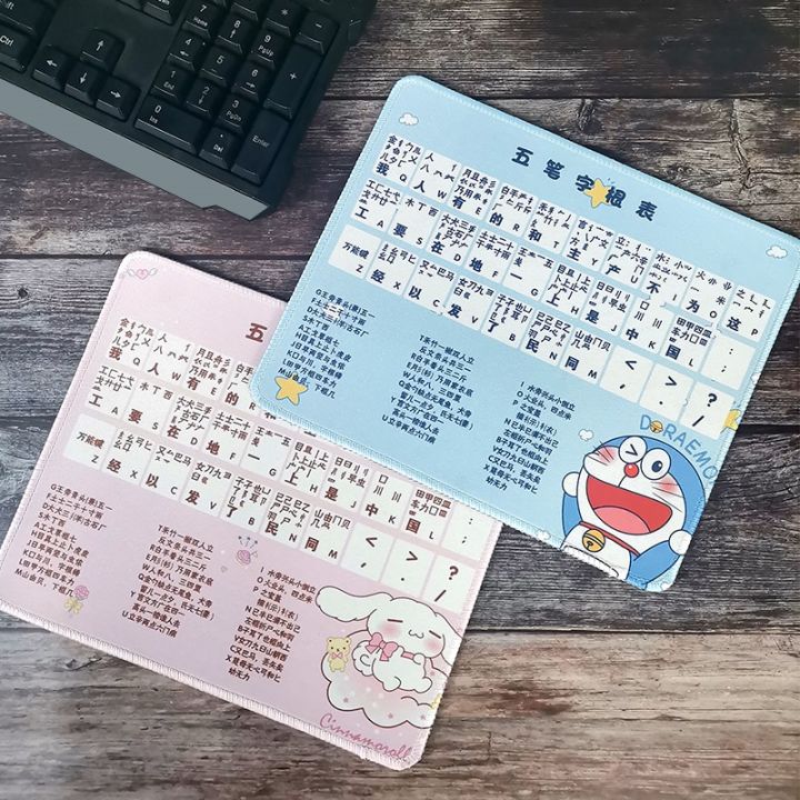 Wubi root mouse pad trumpet Wubi root table typing tutorial note ...