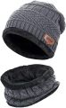 New Stylish Winter Hats, Ladies And Gents Hot Knitted caps and Neck Warmer Mask 2 in 1 Scarf Beanie for Kids, Boys & Girls / UNISEX Double Layer Hat and Neck Warmer For Mens And Womens. 
