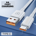USB Type-C Cable 6A 100% Original USB-A to USB-C 1-meter Cable All Android Devices quality USB TYPE-A To TYPE-C CABLE. 