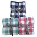 Check Design, New Kitchen Duster, Kitchen Cloth, Kitchen Napkin Cleaning Duster, Cleaning Towel, Cleaning Cloths, 100% Cotton - 3 Pcs. 