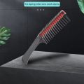 3 Pack Hair Comb, Comb Roller, Detangling Roller Comb Integrated Hair Roller Comb, Anti Splicing Comb for Salon Barber Hair Dye. 