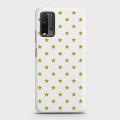 Xiaomi Redmi 9T Cover - SkinLee HQ Hard Case - Tiny Golden Stars - SKINLEE-476-1-1022-730. 