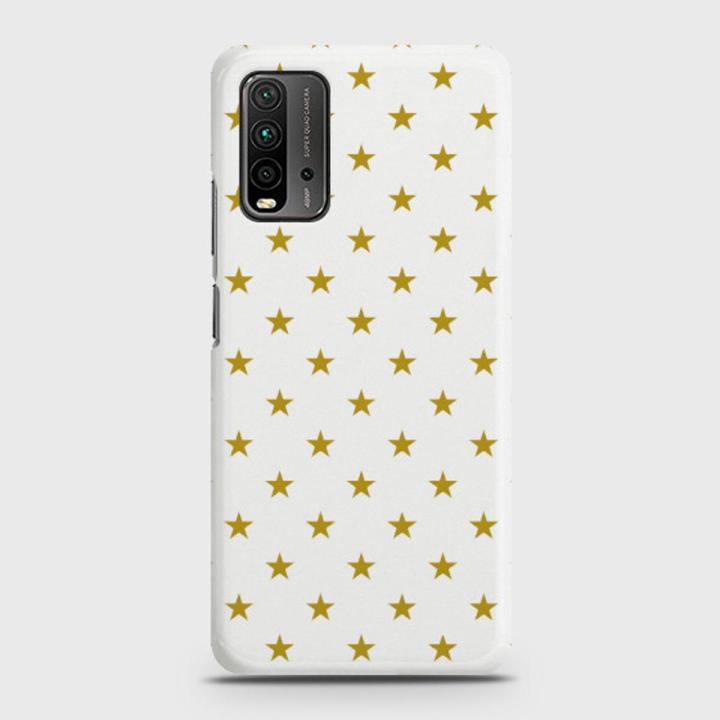 Xiaomi Redmi 9T Cover - SkinLee HQ Hard Case - Tiny Golden Stars - SKINLEE-476-1-1022-730