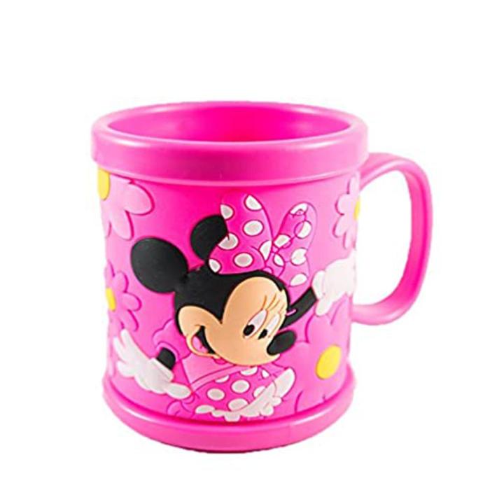Cartoon Mug Embossed Cup for Kids Milk Juice Shakes Container for Kids Birthday Gift