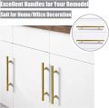 Pack of 2 Golden Handles . Pulls,  Round T Bar Cabinets Handles, Furniture Protectors Drawer, Kitchen , Wardrobe, Epoxy Resin Tray , Hardware , Tools Screws.. 