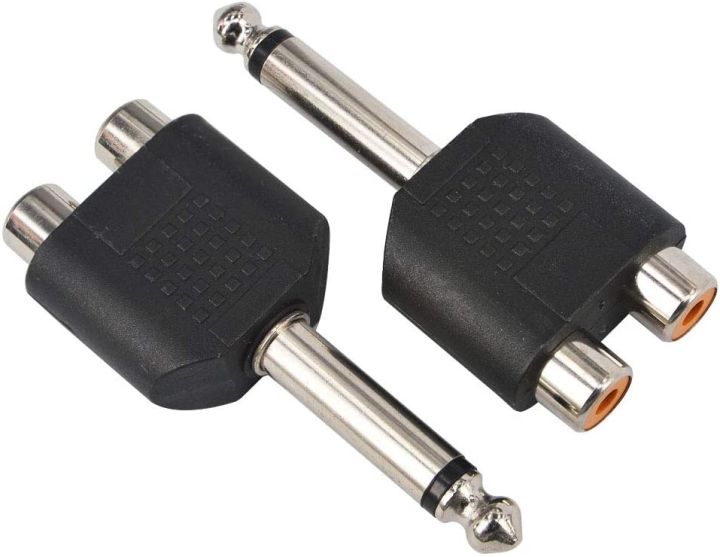6.5mm%20Male%20Plug%20to%20Double%20RCA%20Female%20Jack%20Y%20Type%20Audio%20Adapter%20Connector%20Pack%20of%202%20-%20Image%203
