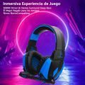 YINSAN TM-3 Gaming Headphones Headset with Mic for Smart Phone, Laptops,Mac, iPad Xbox One PS4 Switch and PC/Surround Sound, Over-Ear Stereo Bass Headphones with Noise Cancelling Mic, LED Lights, Volume Control, K20 Series PRO Black. 