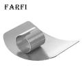 Portable Finger Guard Stainless Steel Finger Guard Safe Vegetable Cutter Hand Guard Tool for Kitchen Cut Finger Protector Gadget. 