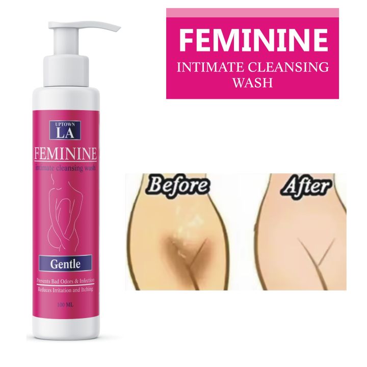 UPTOWN LA  Feminine Intimate Cleansing Wash Gentle PH5.5 120 Ml