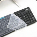 Logitech MK275 K200 K260 K270 Desktop Keyboard Protector Transparent Bump Silicone Pad Keypad. 