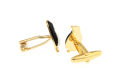 French animal paint series, golden penguin cufflinks, sleeve nail cuffs, can be mixed with batch A5016. 