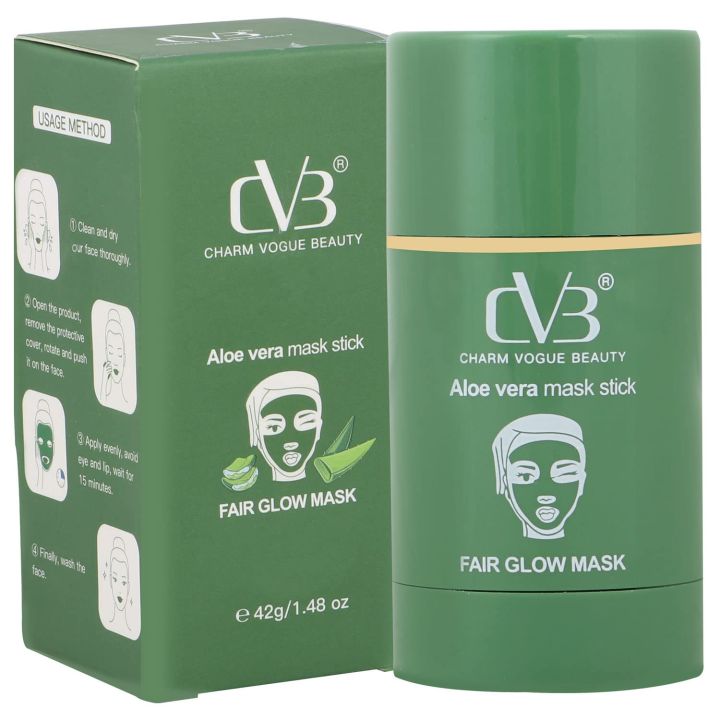 Green Tea Stick Green Mask Natural Nourish Skin Clay Mask Stick - 40g