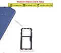 Huawei Nova 2 SIM Tray Sim Jacket Sim Slot | Top-Notch Quality!. 