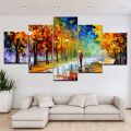 5 Piece Wall Frame Canvas Painting Poster Wall Art Home  Decoration Prints Poster Wall Art Home Décor For Living Room Decoration | 10006. 