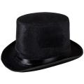 Top Hat Black Velour. 
