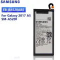 Samsung Galaxy A5 2017 (SM-A520F) Battery Replacement EB-BA520ABE Battery with 3000mAh Capacity_Silver. 