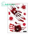 Window Cling Scary Ghost Shadow Blood Handprint Halloween Decor Window Cling. 